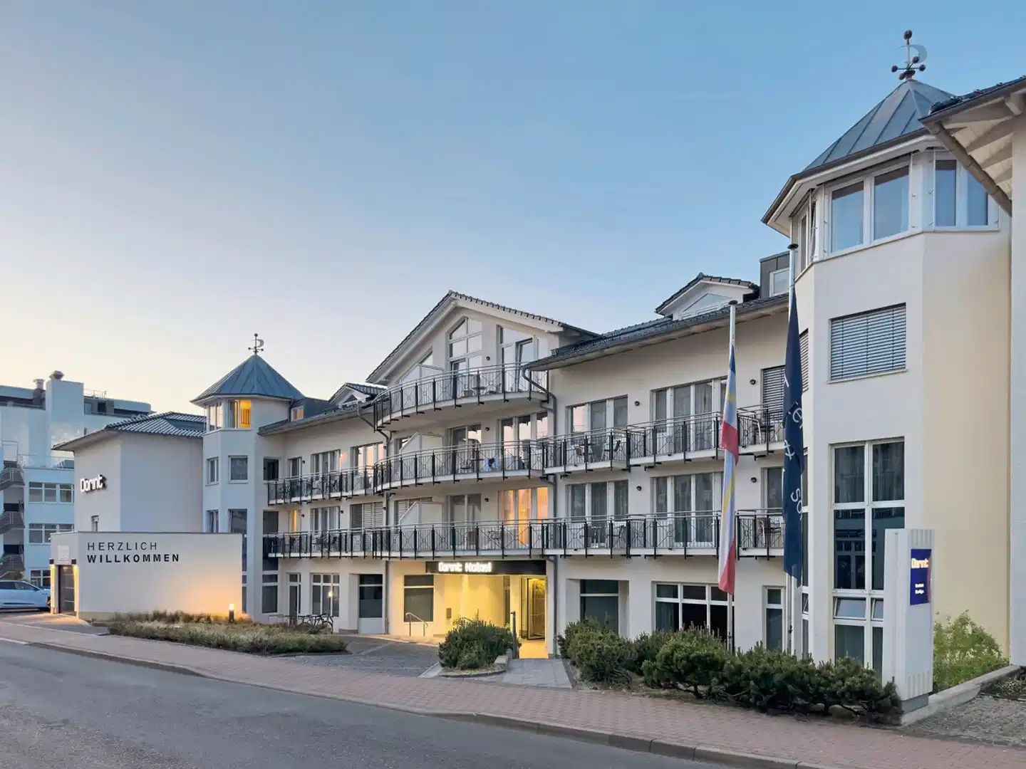 Dorint Strandhotel Binz/Rügen Aussenansicht