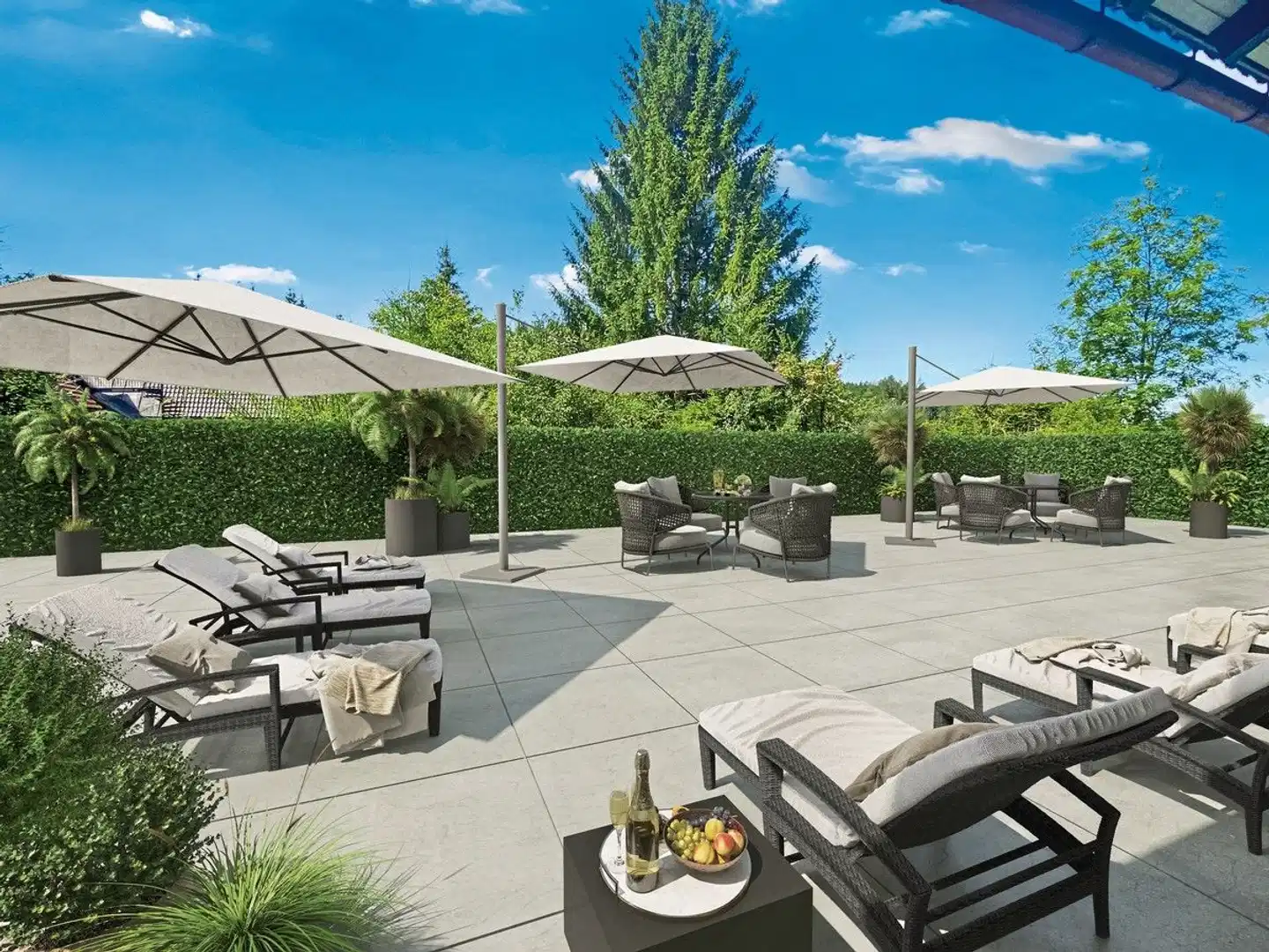 Allgäu Residenz Natur & Spa Terrasse