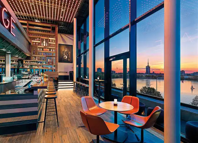 Le Méridien Hamburg Terrasse