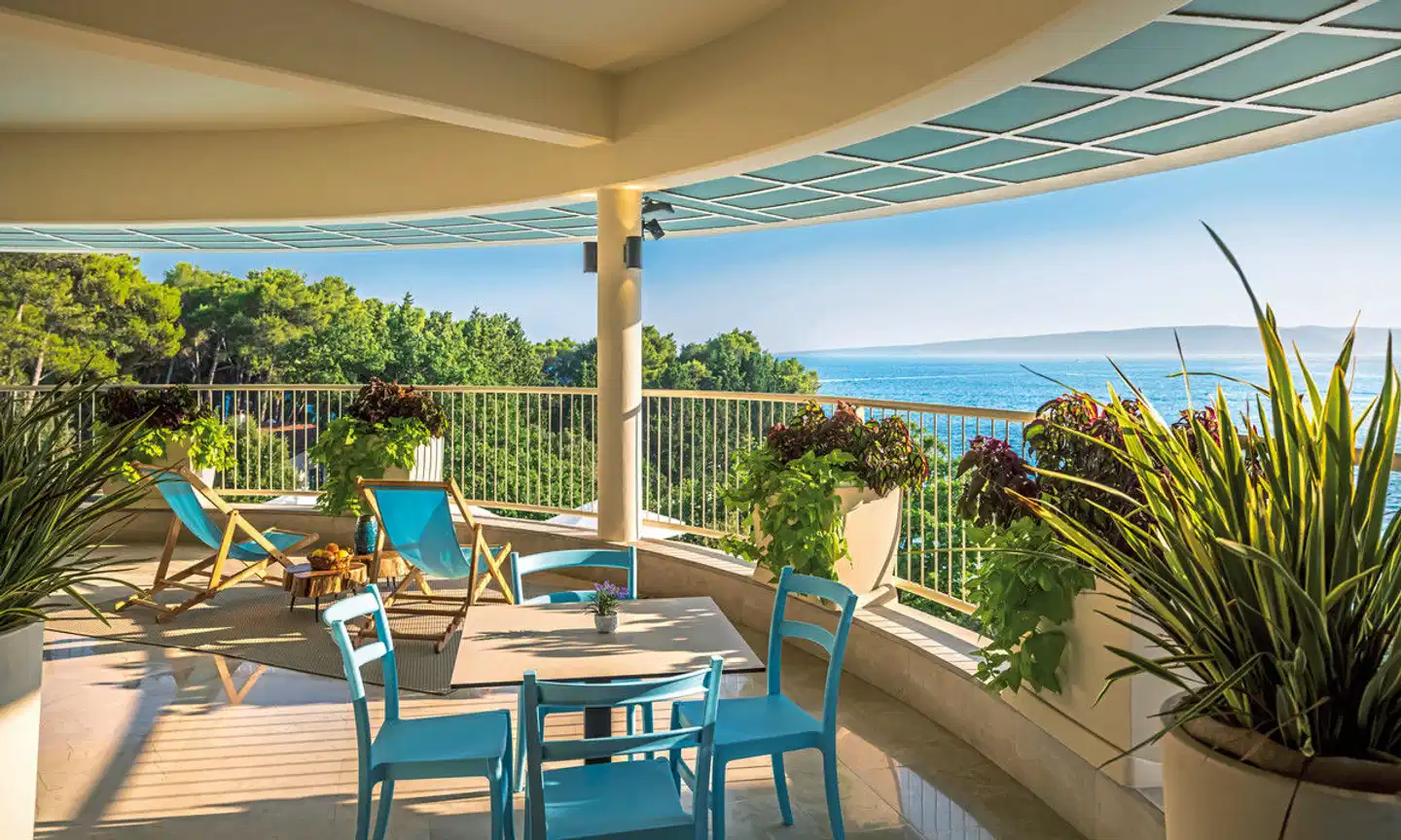 Koralj Sunny Hotel by Valamar Terrasse