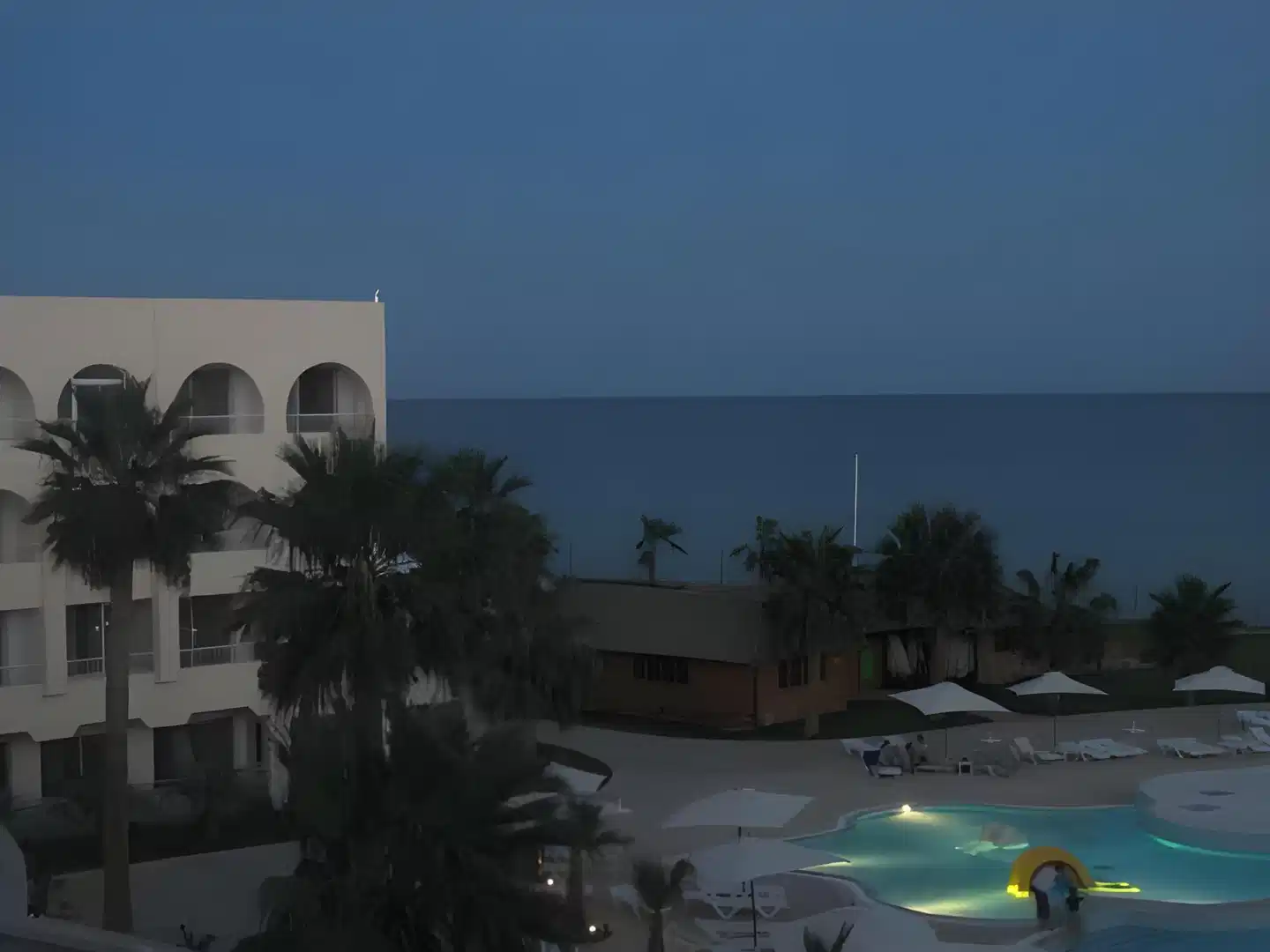 Khayam Garden Beach & Spa Terrasse