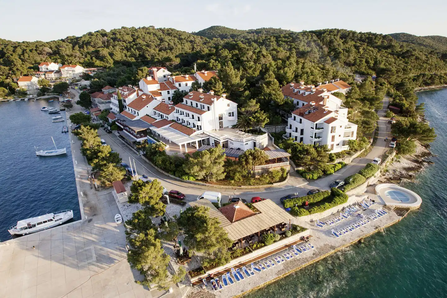 Hotel Odisej Mljet Aussenansicht
