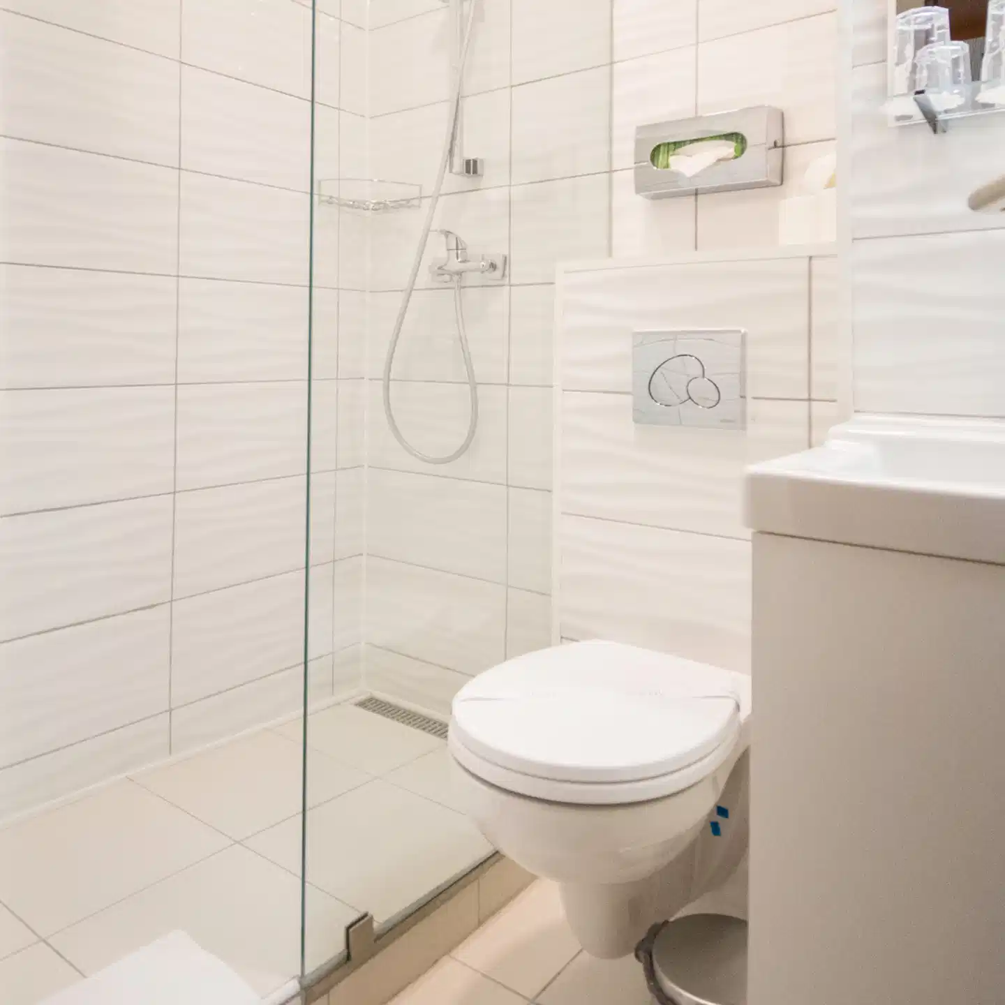 Hotel Orion Varkert Badezimmer