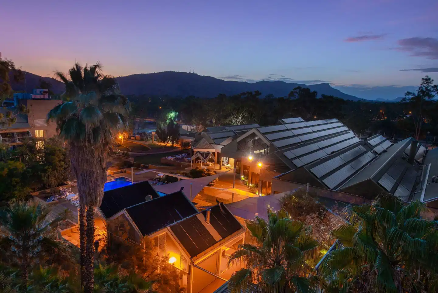 DoubleTree by Hilton Hotel Alice Springs Terrasse