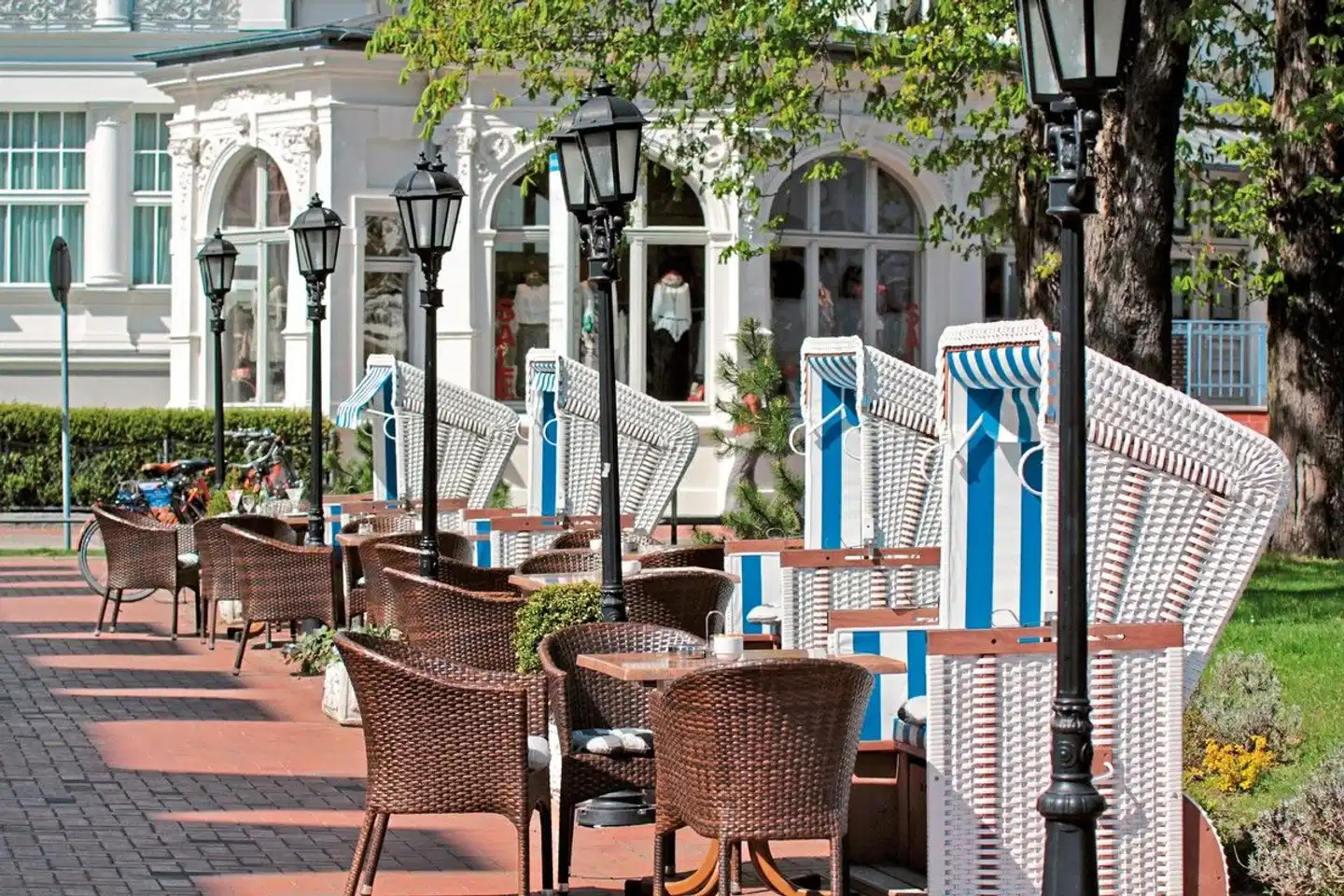 SEETELHOTEL Pommerscher Hof Terrasse