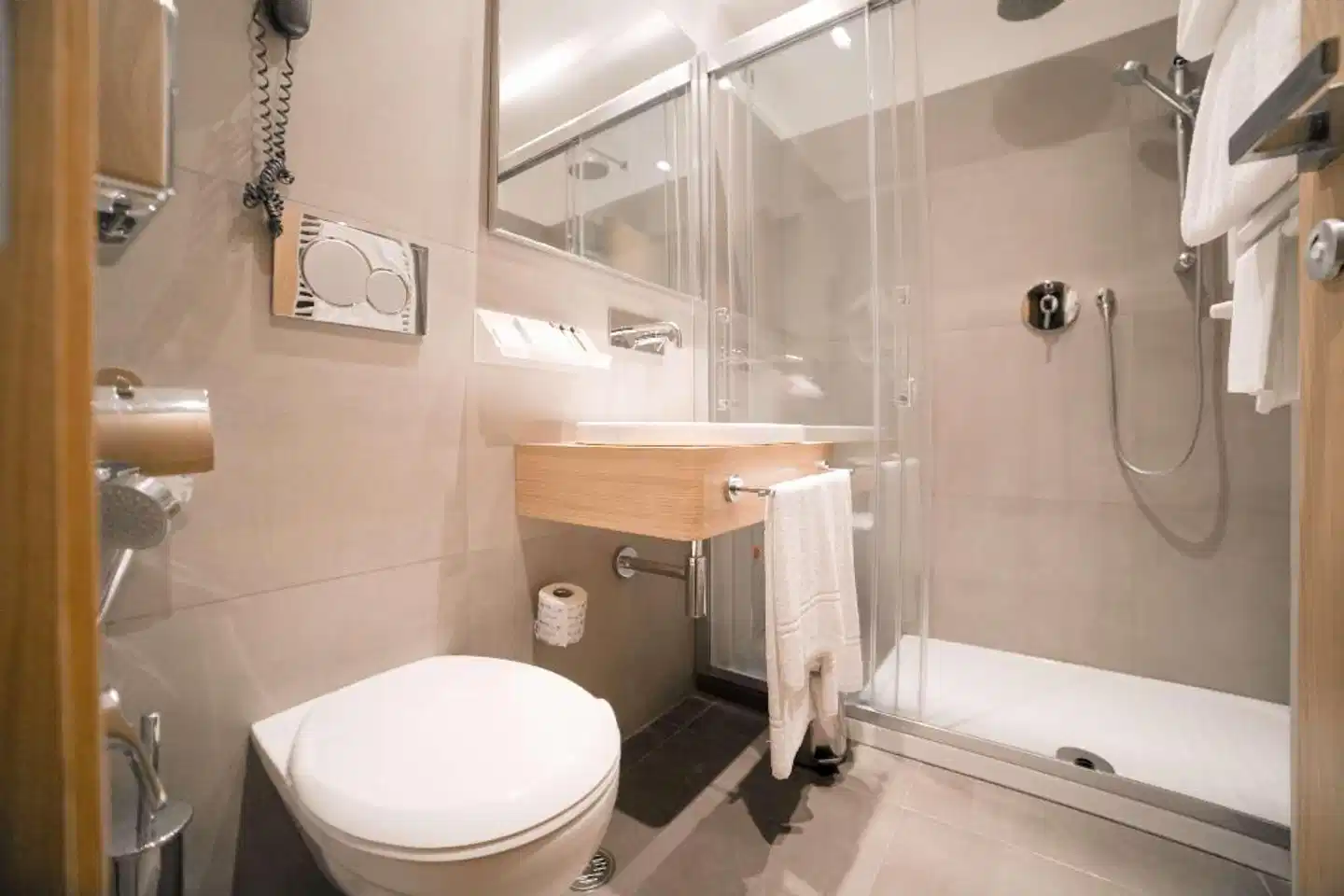 Best Western Hotel President Badezimmer