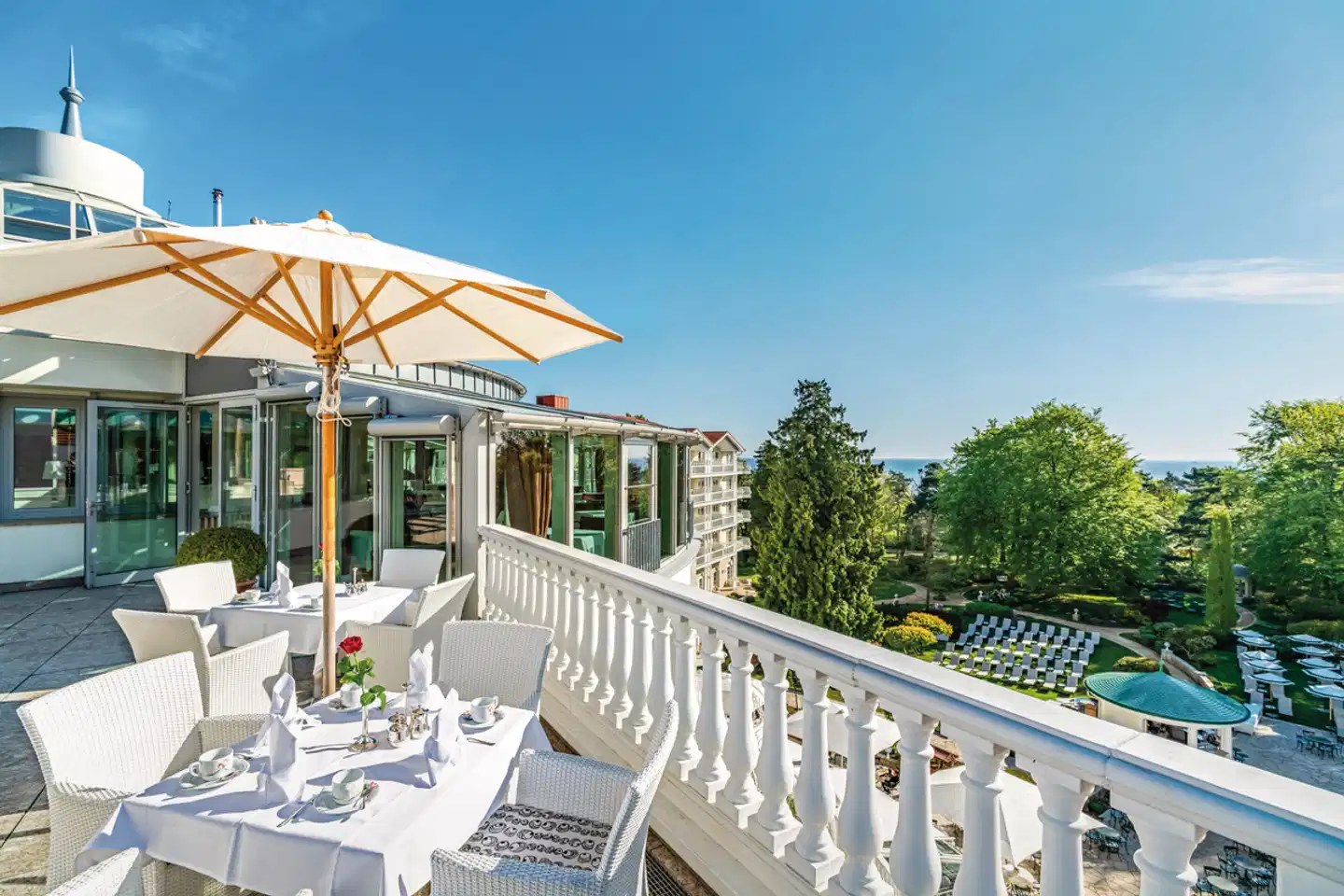 A-ROSA Strandidyll Heringsdorf Terrasse