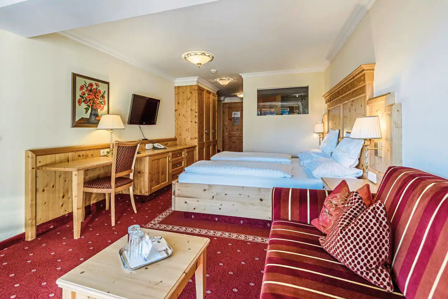 Vier Jahreszeiten Wellnessresort am Achensee Wohnbeispiel