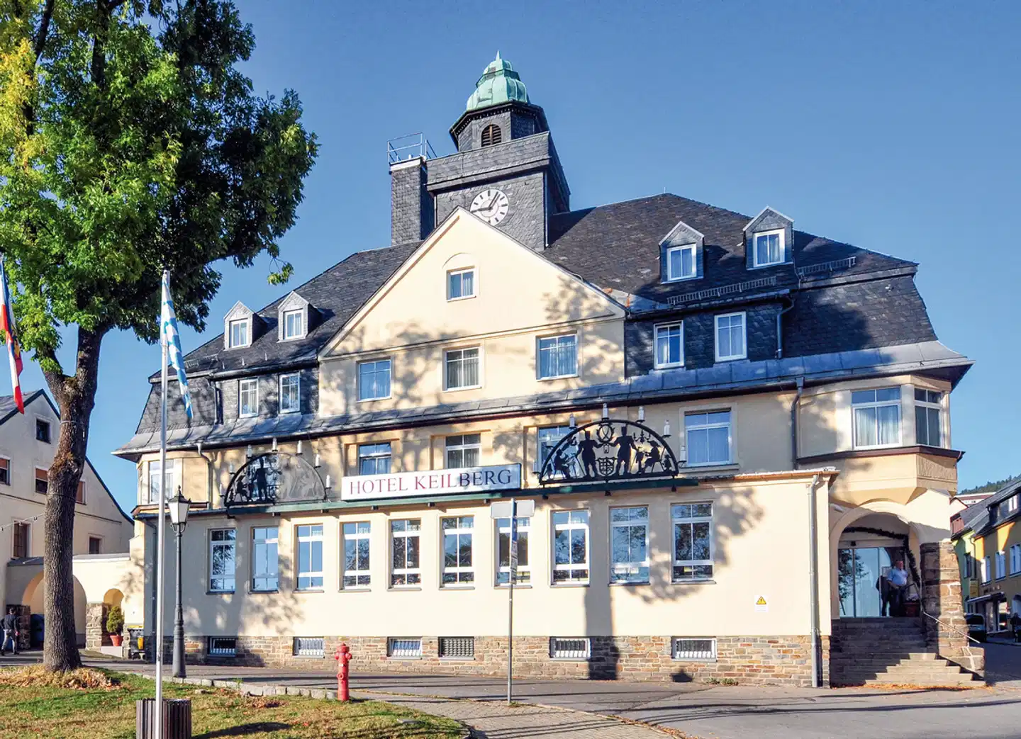 Rathaushotels Oberwiesenthal Aussenansicht