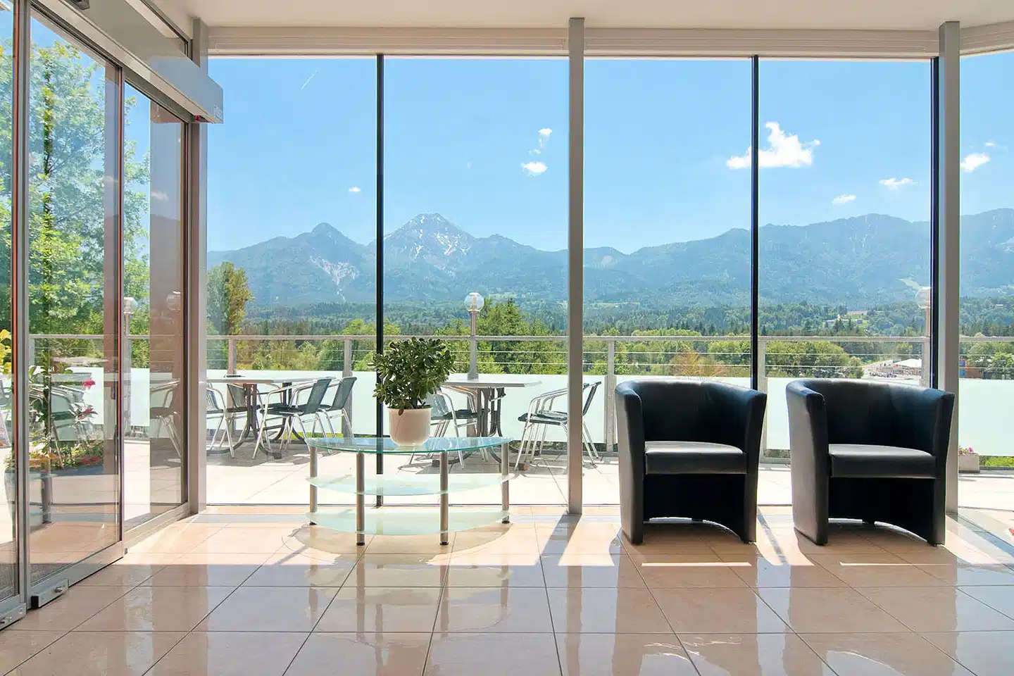 Vitalhotel Sonnblick Terrasse