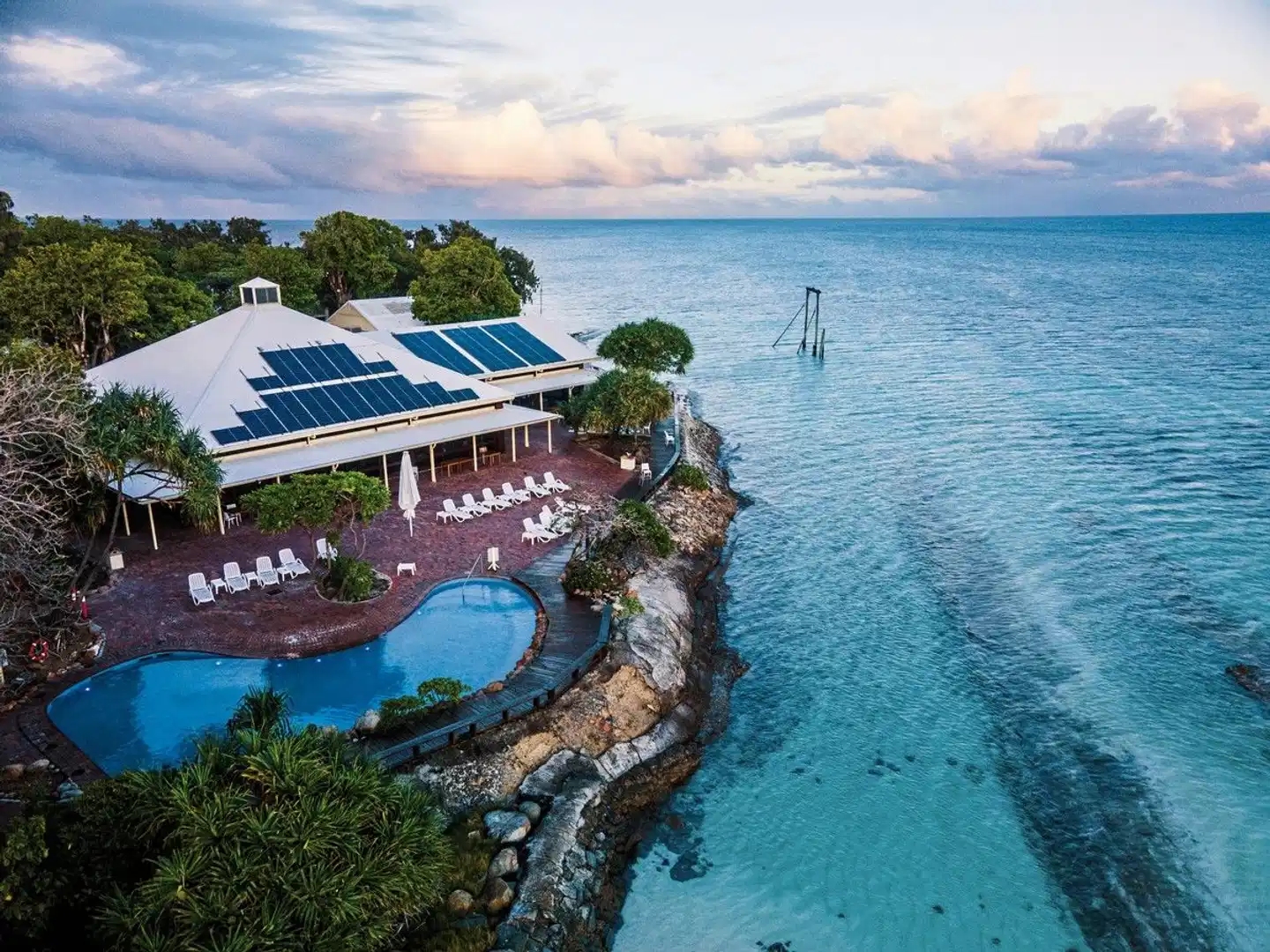 Heron Island Resort Aussenansicht