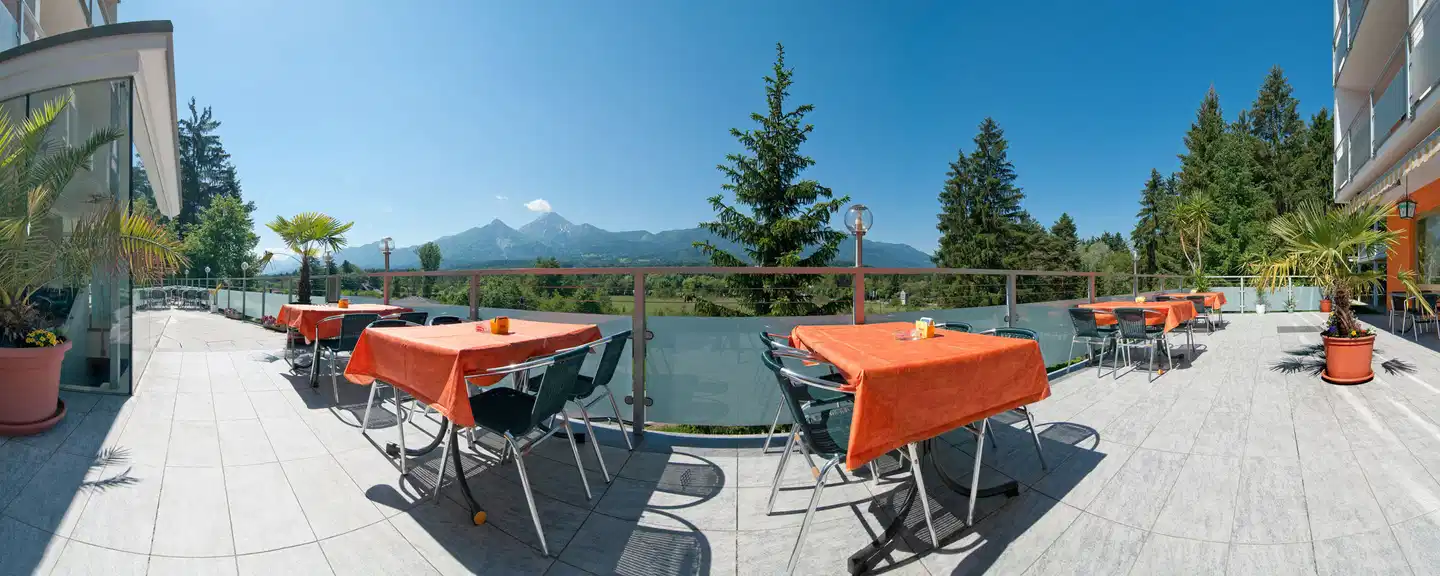 Vitalhotel Sonnblick Terrasse