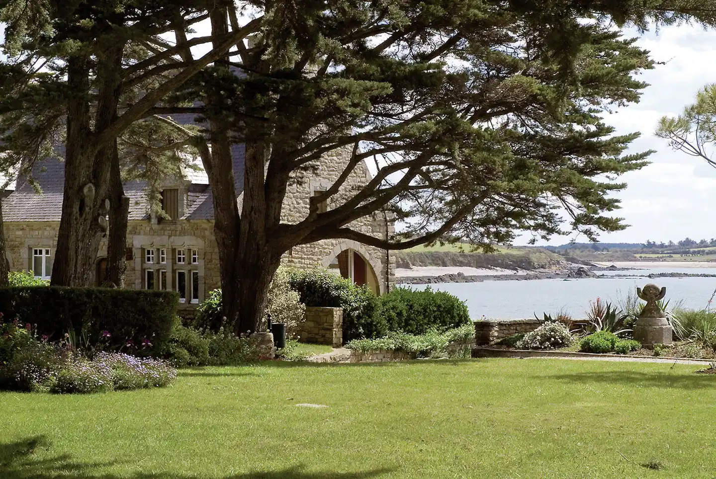 Domaine de Rochevilaine Garten