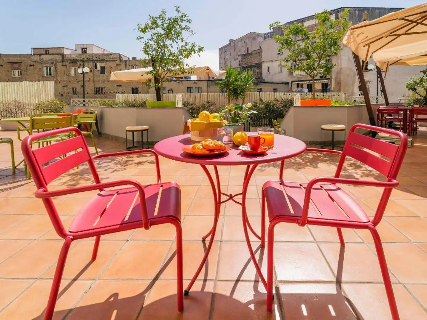 ibis Styles Napoli Garibaldi Terrasse