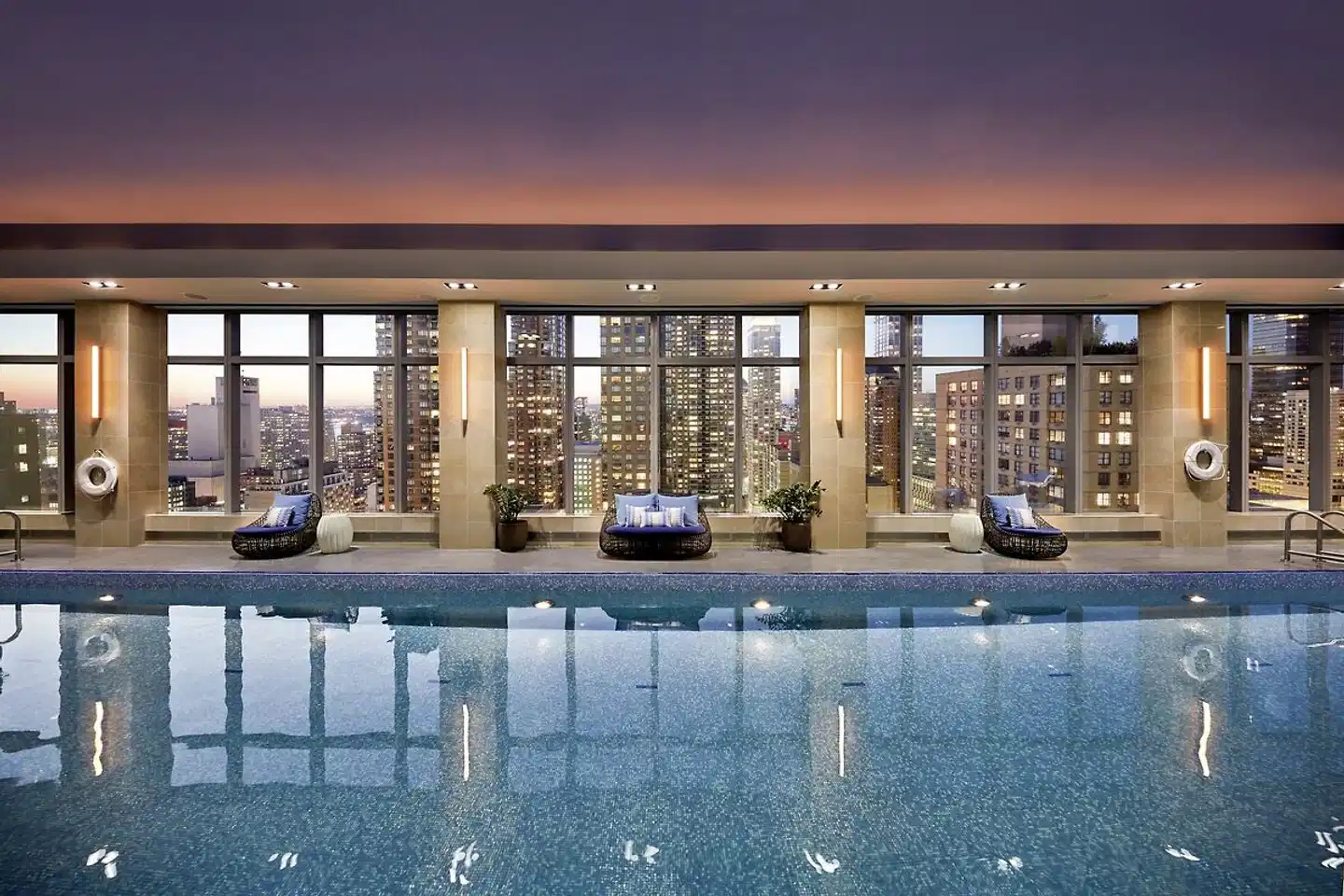 Mandarin Oriental New York Hallenbad