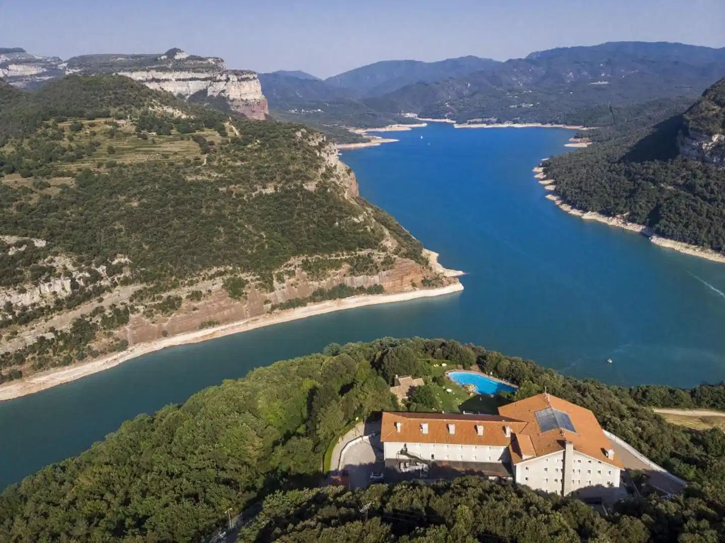 Parador de Vic-Sau Landschaft