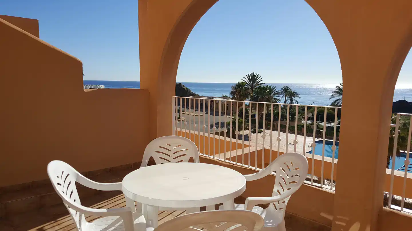 Mojacar Playa Aquapark Hotel Terrasse