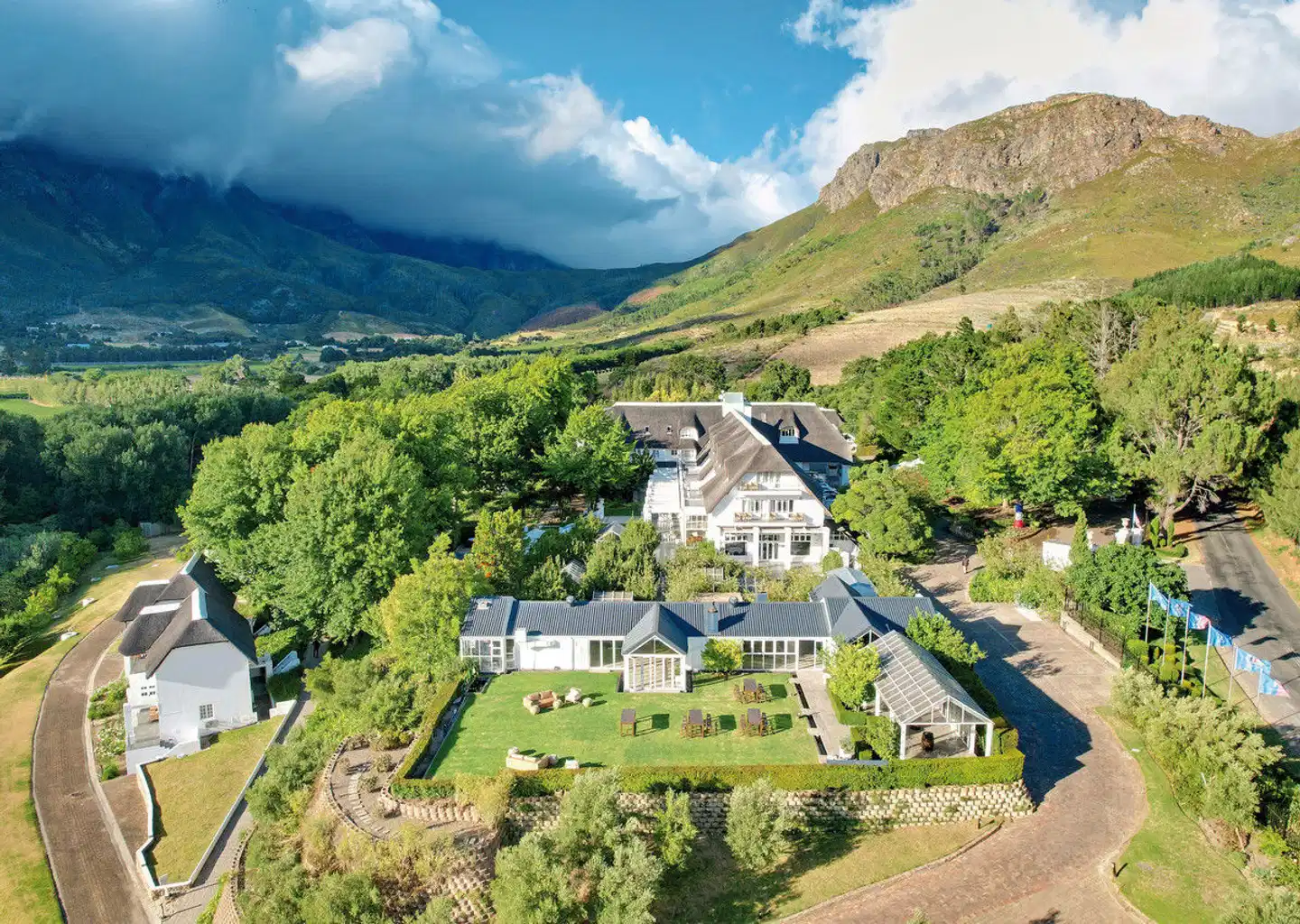 Le Franschhoek Hotel & Spa Landschaft