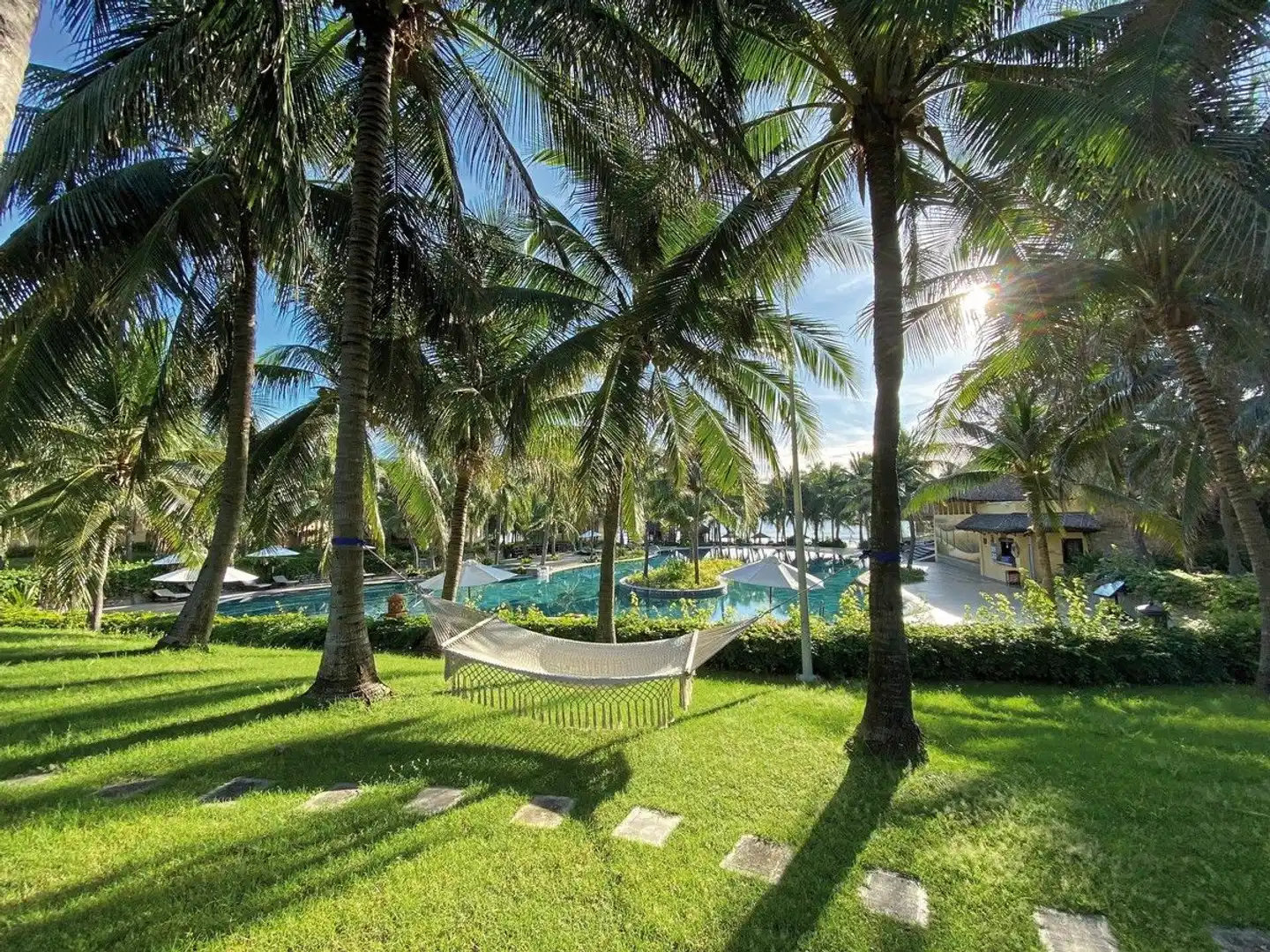 Pandanus Resort Garten