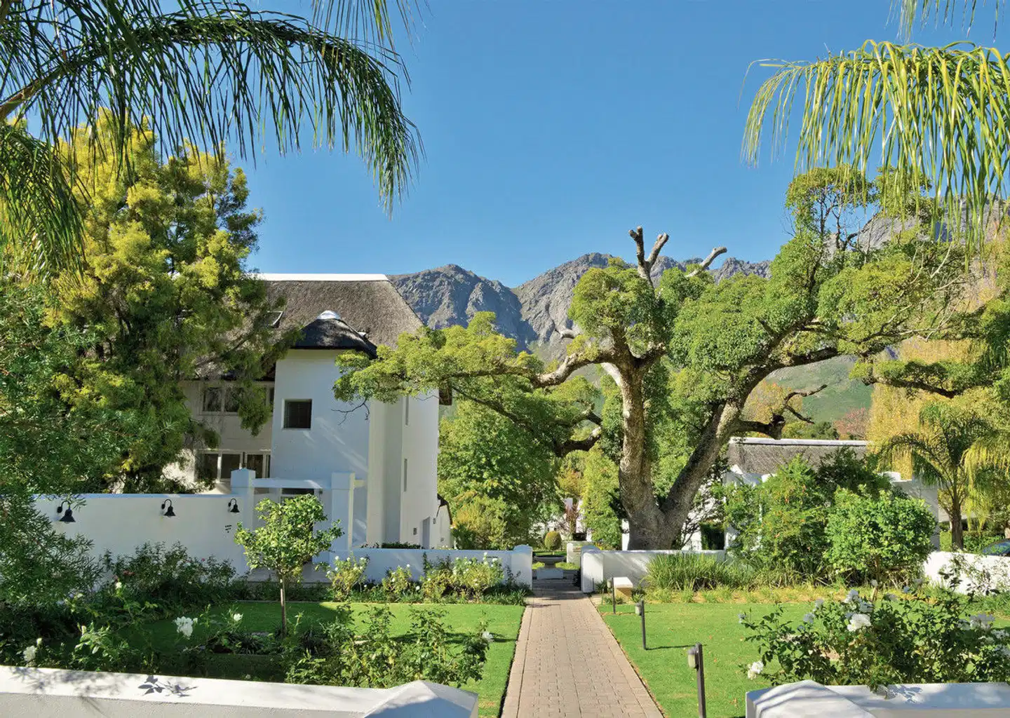 Le Franschhoek Hotel & Spa Aussenansicht