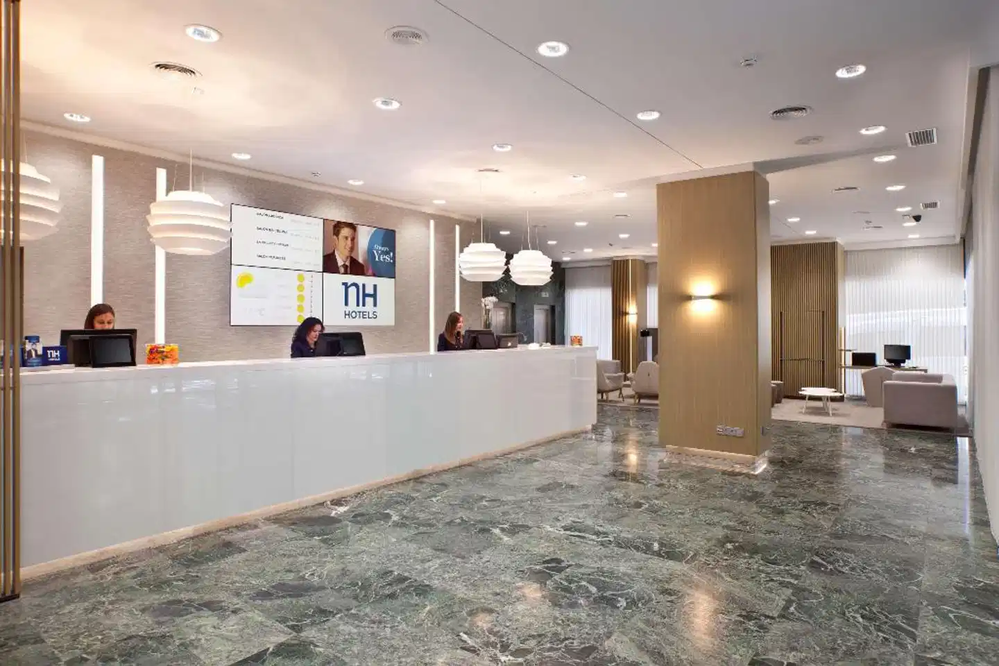 NH Madrid Ventas Lobby