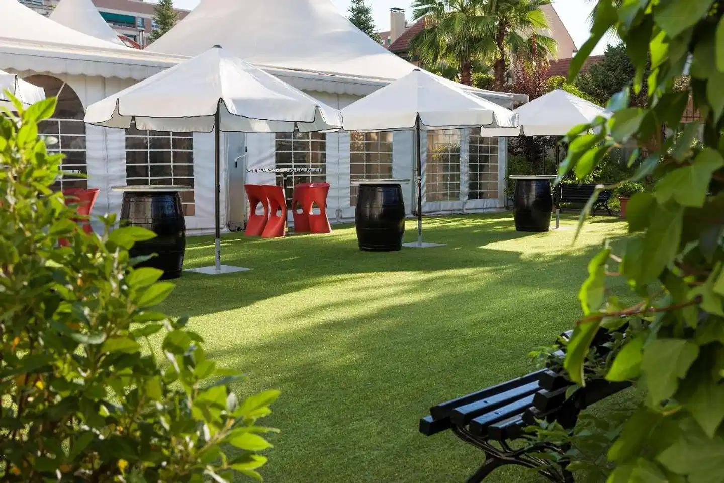 NH Madrid Ventas Garten