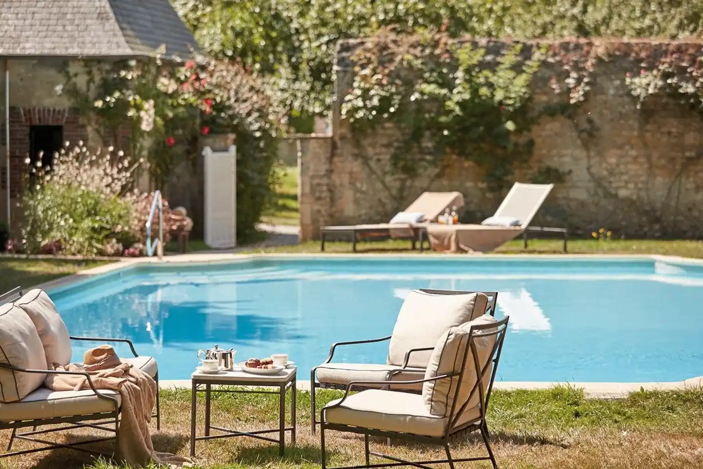 Château d'Audrieu Pool