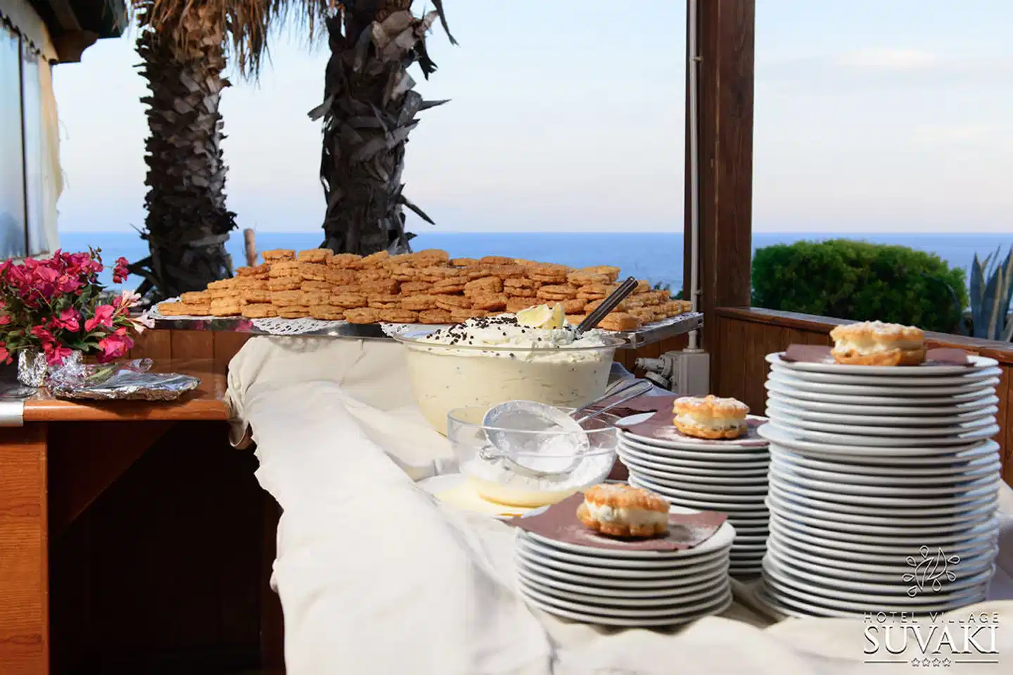 Hotel Village Suvaki Terrasse