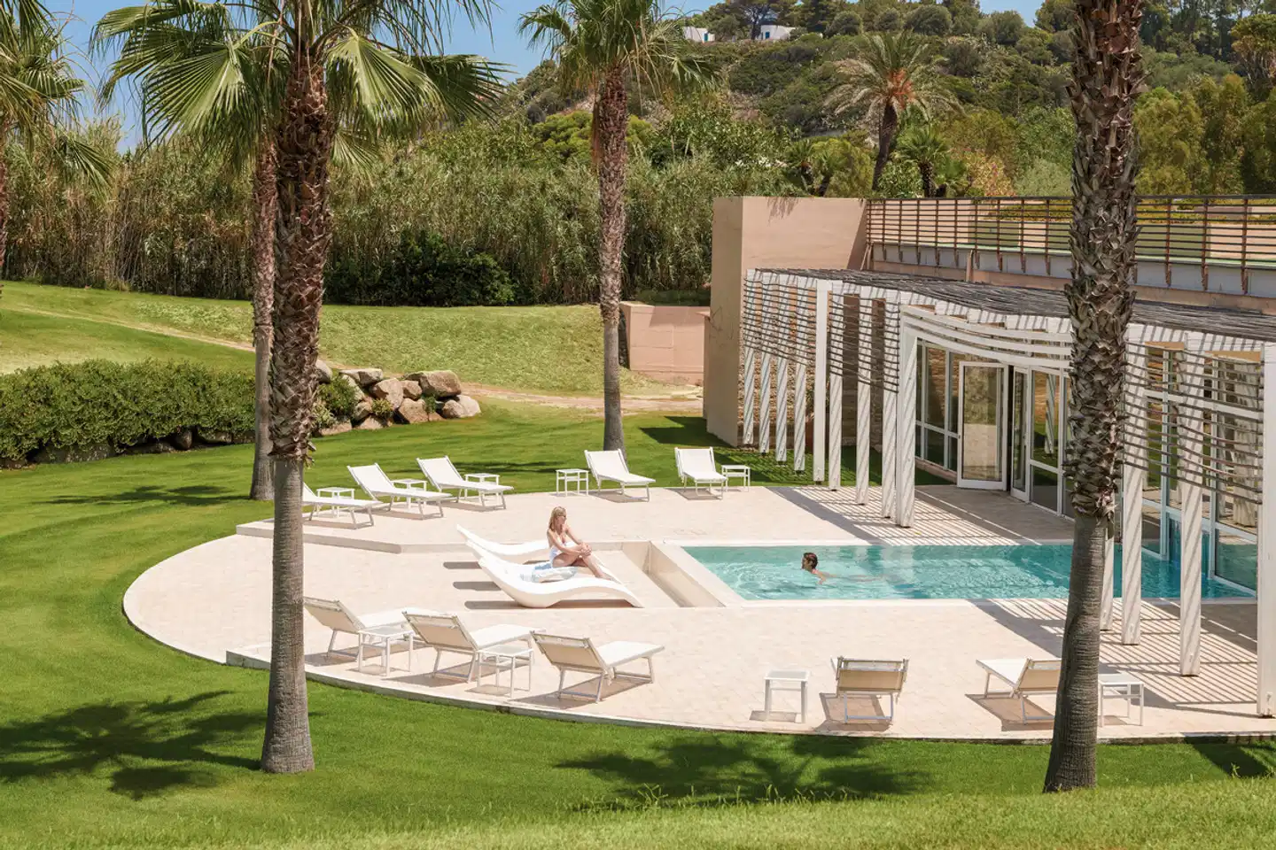 Capo Vaticano Resort Thalasso & Spa Garten