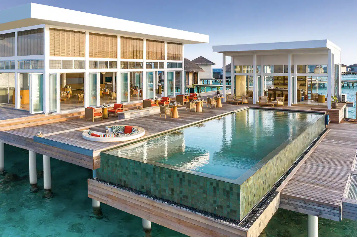 Raffles Maldives Meradhoo Resort Pool