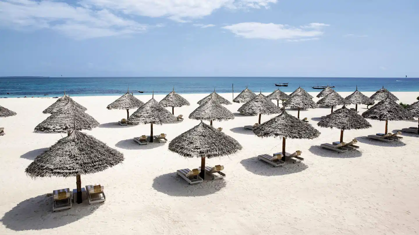 Gold Zanzibar Beach House & Spa Strand