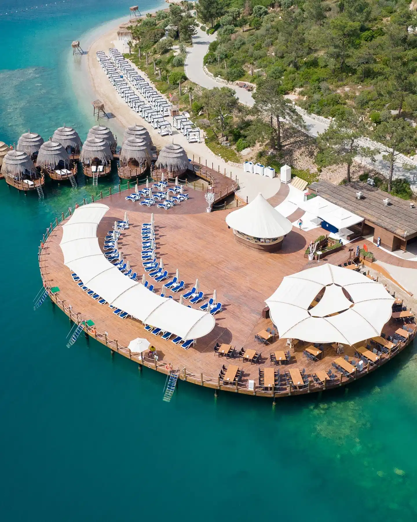 La Blanche Island Bodrum Aussenansicht