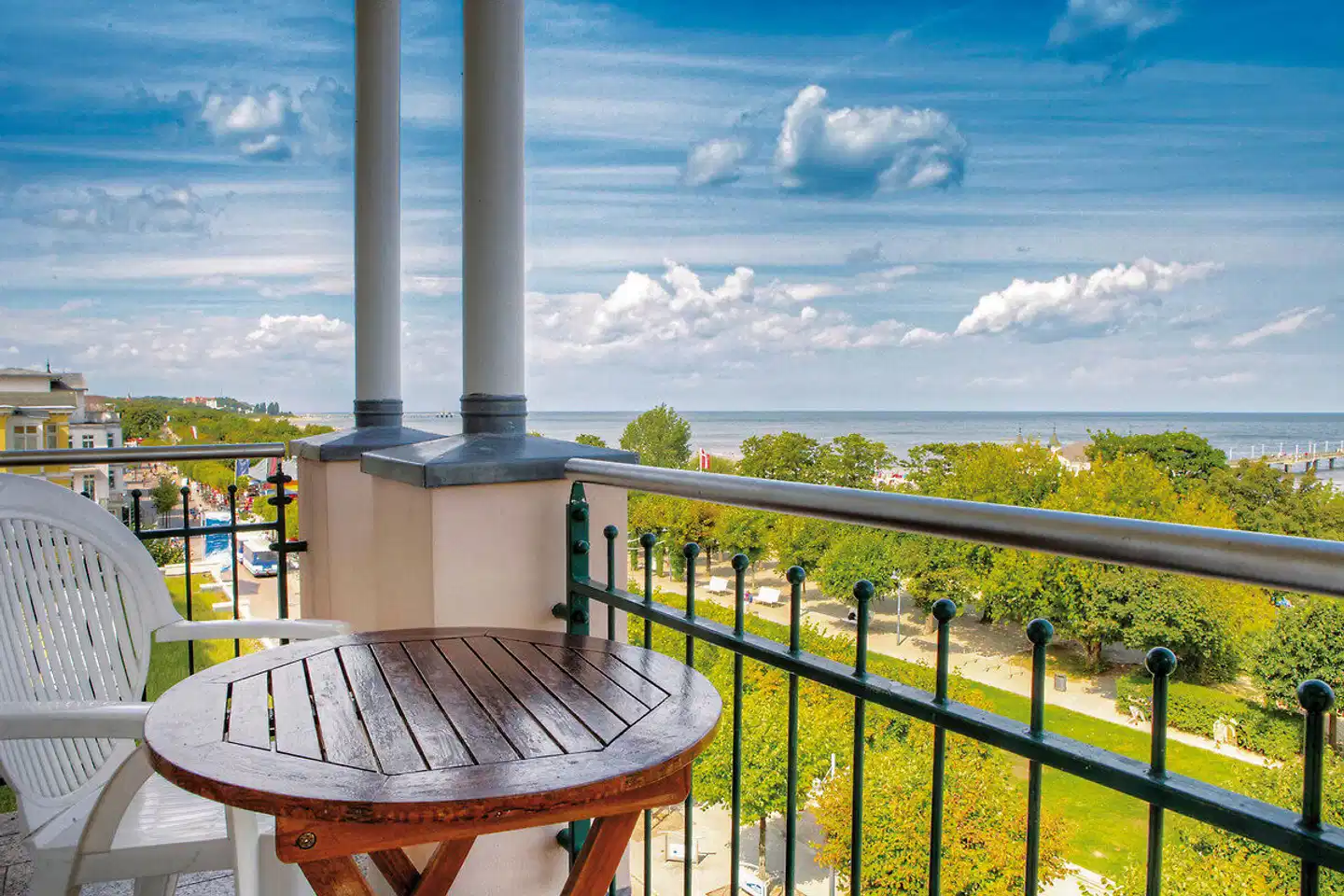 SEETELHOTEL Ostseeresidenz Ahlbeck Terrasse