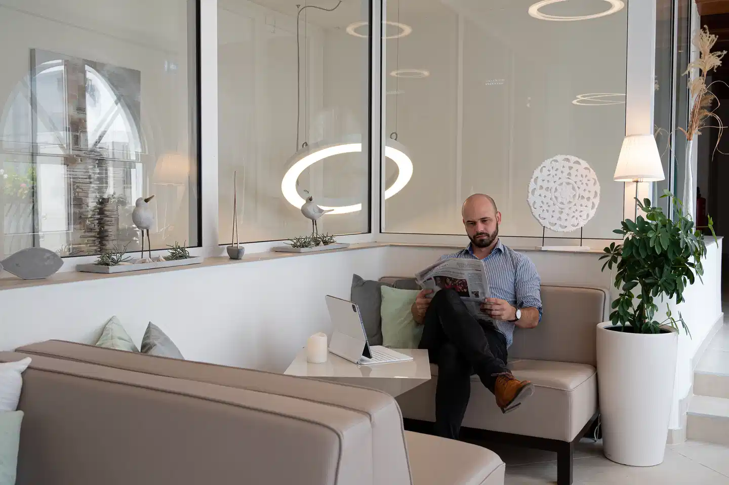 Das Stadthaus Hotel & Restaurant Badezimmer