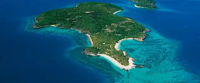 Barefoot Manta Island Resort Fiji Landschaft