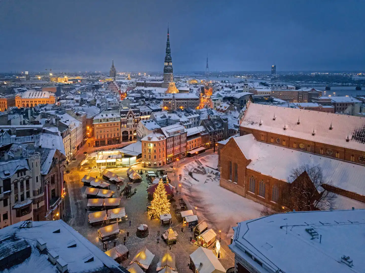 Christmas Shopping in Riga Terrasse