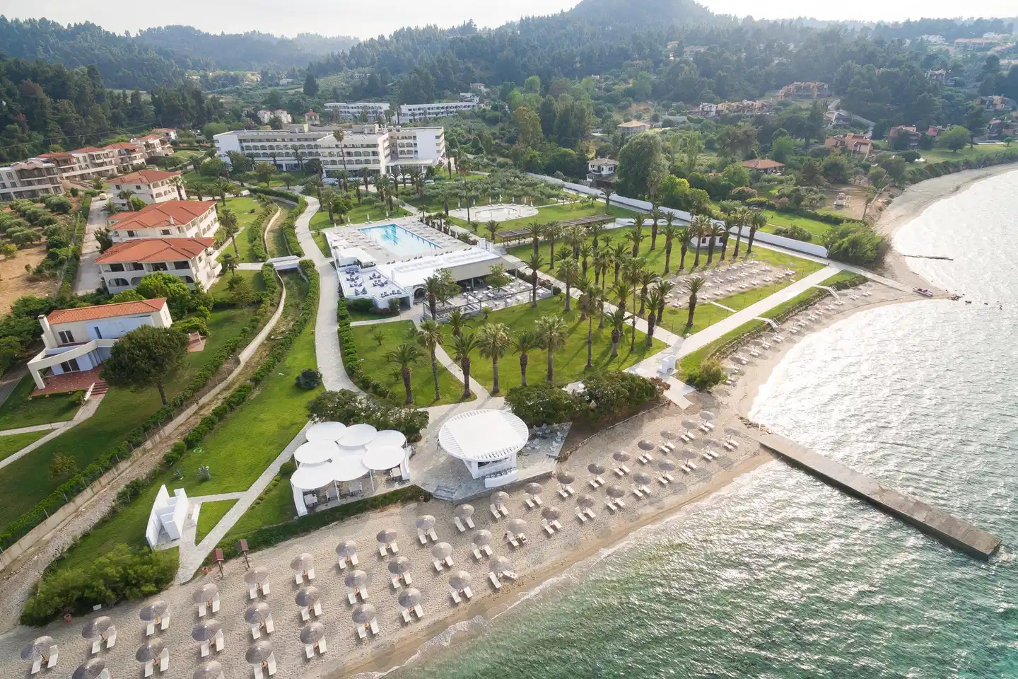 Kassandra Palace Seaside Resort BEACH