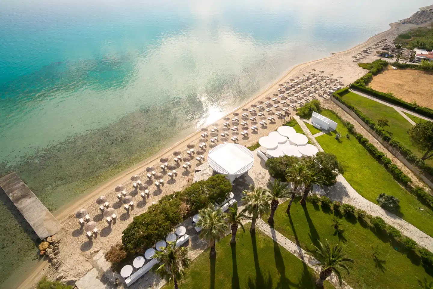 Kassandra Palace Seaside Resort BEACH