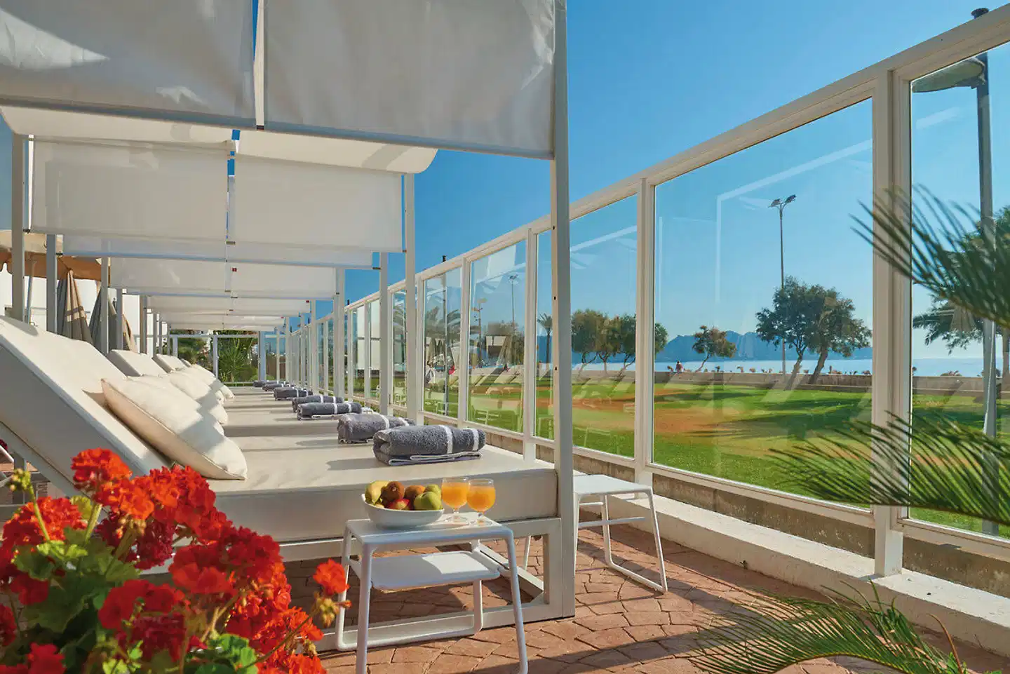 Hipotels Hipocampo Playa Terrasse