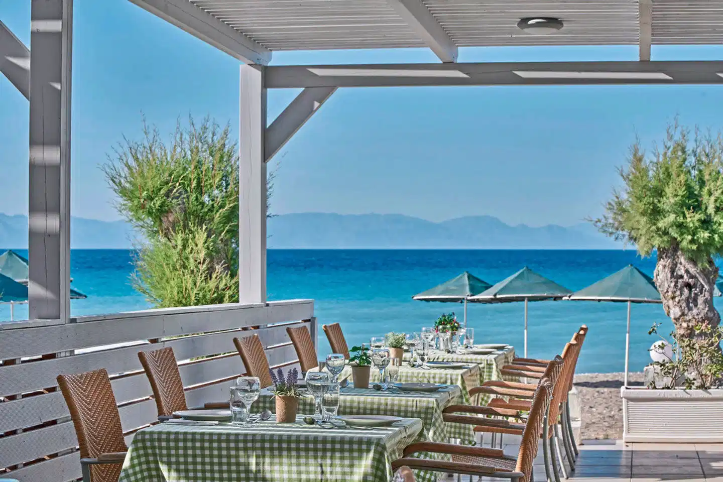 Blue Bay Resort Terrasse