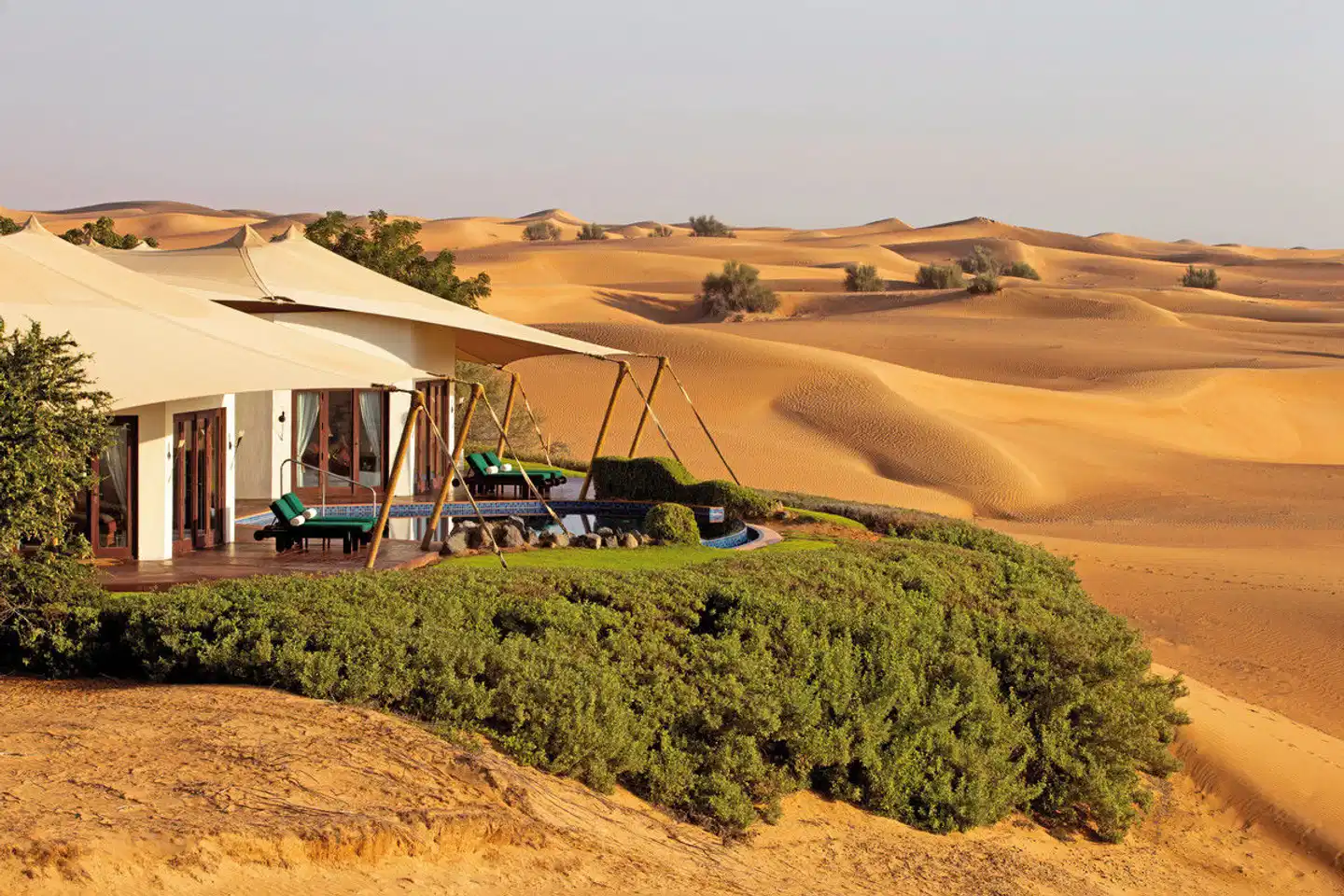 Al Maha, A Luxury Collection Desert Resort & Spa Landschaft