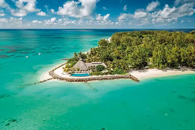 Denis Private Island Landschaft