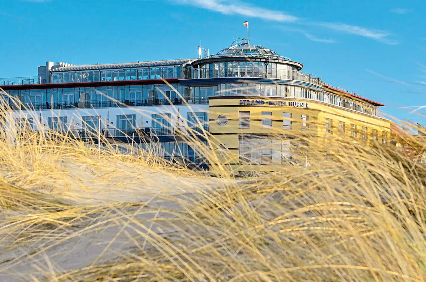 Strand-Hotel Hübner Aussenansicht
