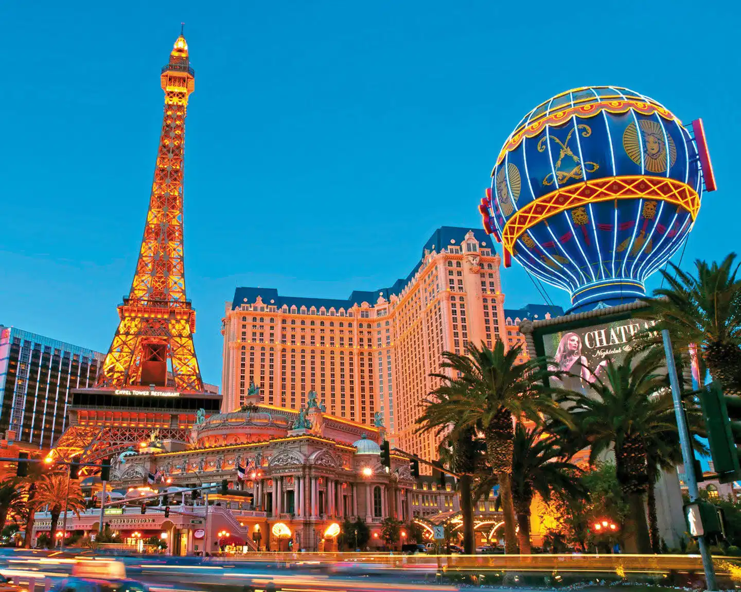 Paris Las Vegas Aussenansicht