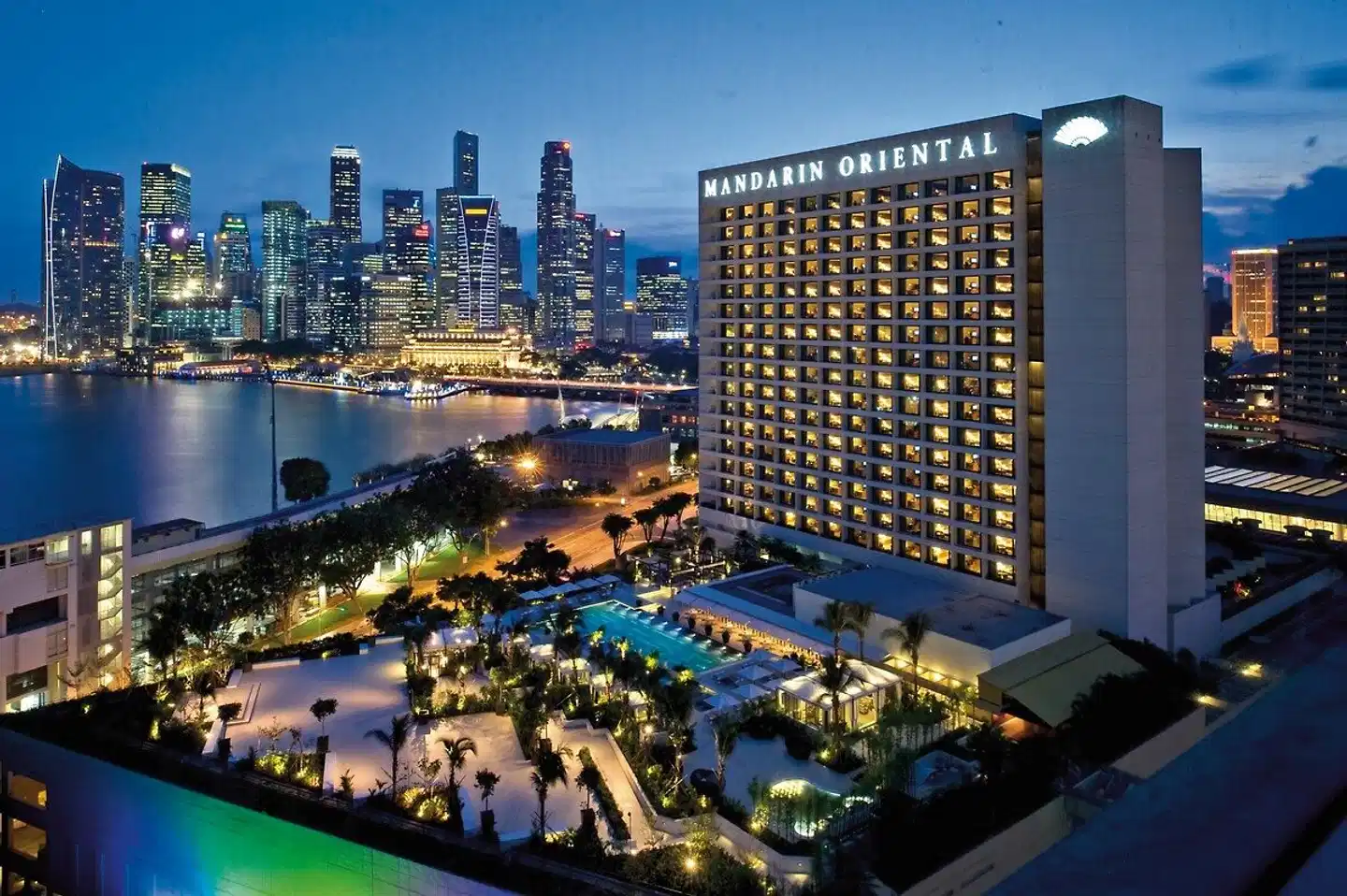 Mandarin Oriental, Singapore Aussenansicht