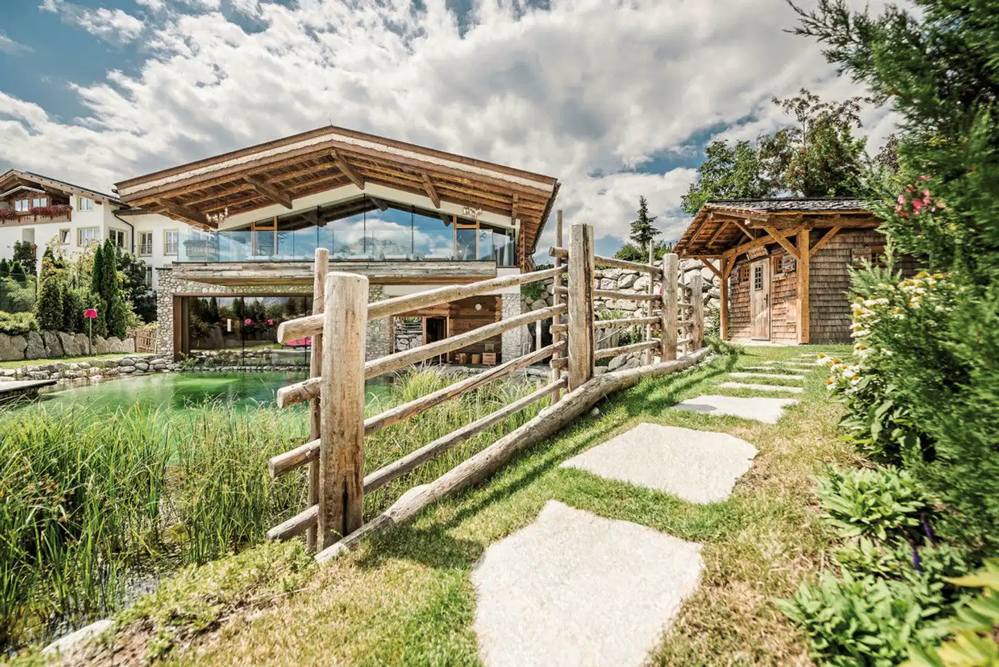 Alpenresort Schwarz Garten