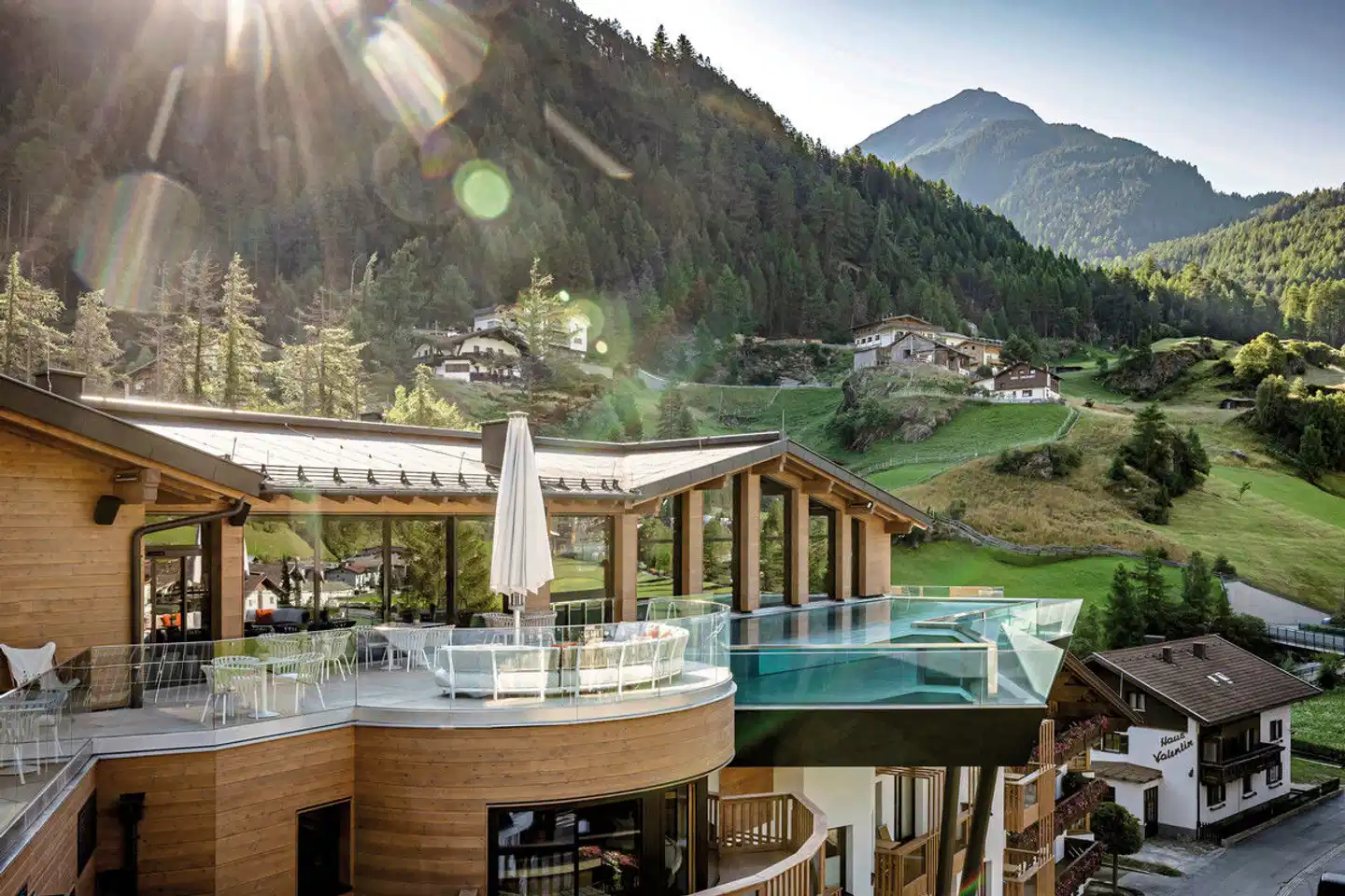 Das Central - Alpine. Luxury. Life. Terrasse