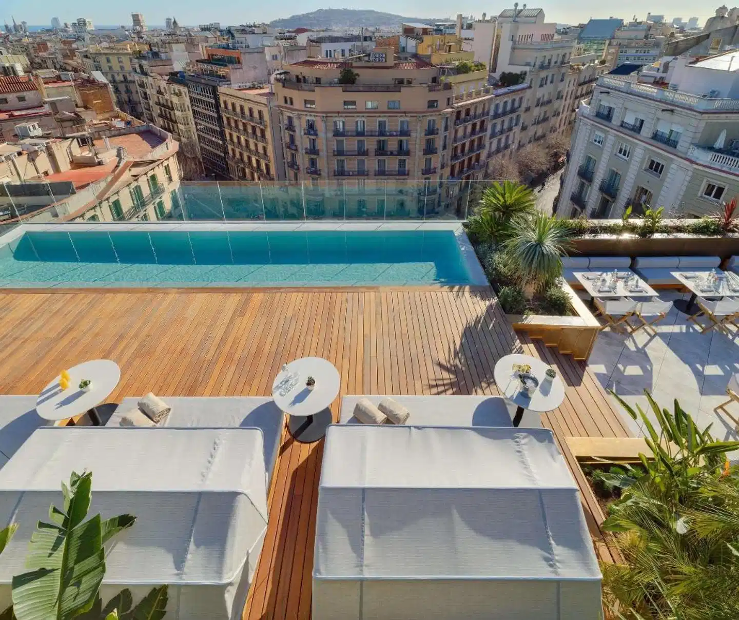 The One Barcelona Terrasse