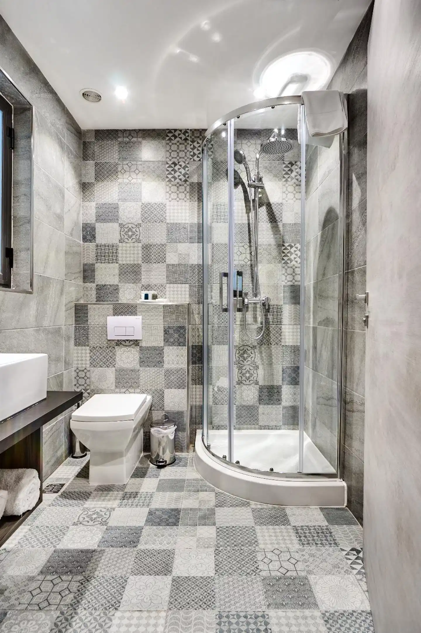 The District Hotel Badezimmer