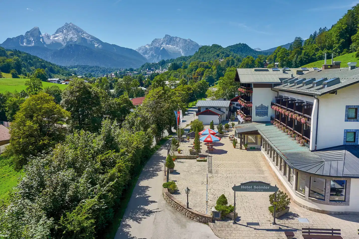 Alpen Hotel Seimler Landschaft